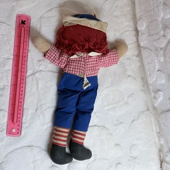 Vintage Raggedy Andy doll by Knickerbocker Toy Company, circa 1970 - Picture 8 of 9